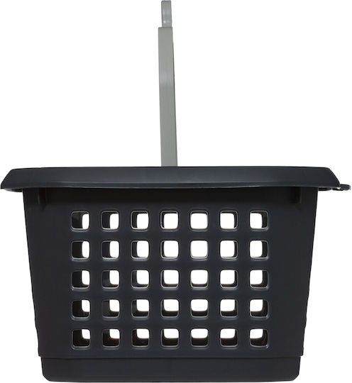 5Five Plastic Basket for Clothespins Black 22.5x17x13.5cm