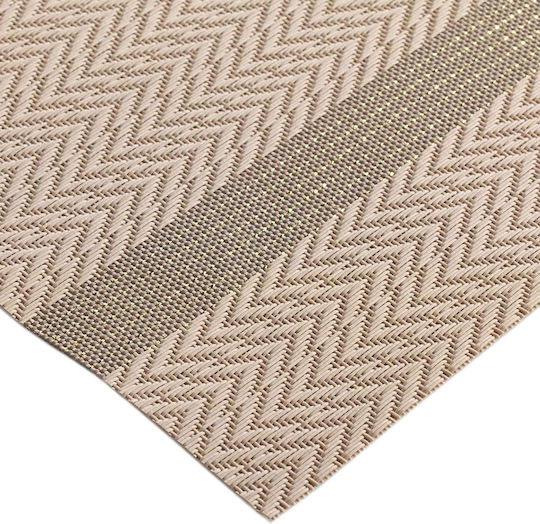 L-C Goldira Placemat Plastic Beige 44x29cm 1pcs L-C Goldira Placemat Plastic Beige 44x29cm 1pcs