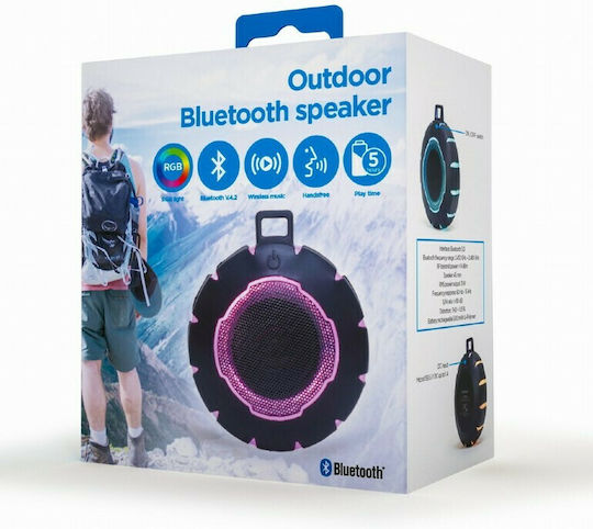 Gembird Bluetooth Speaker 3W with Battery Life up to 3 hours Black SPK-BTOD-01