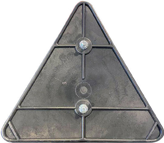 Proplast Reflective Triangle Screw-On With 4 Internal Triangles Truck Reflector 155mm x 175mm
