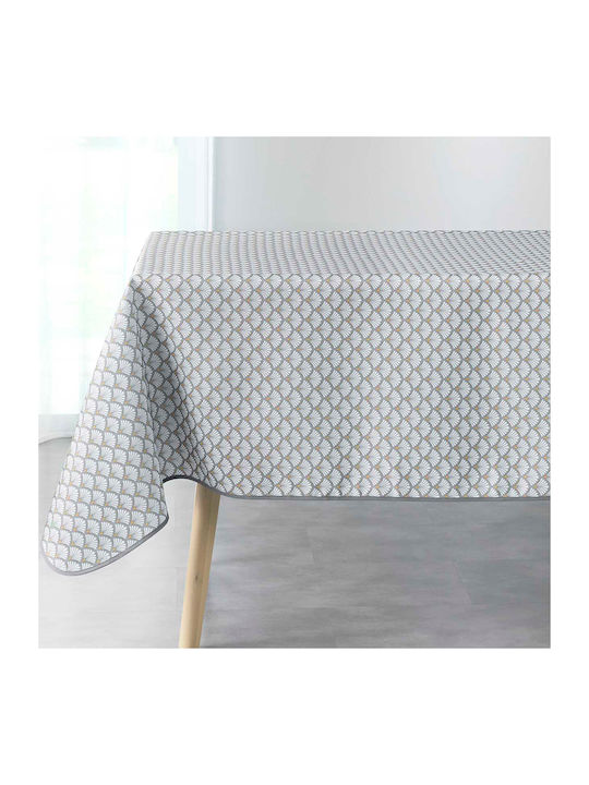 Tablecloth Stain Resistant L-C Artchic Blanc 150x240cm