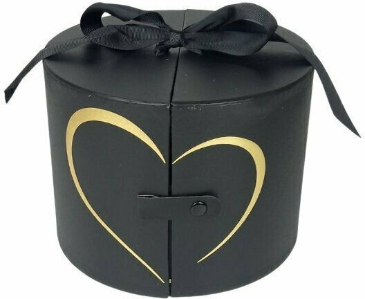 JK Home Decoration Paper Box for Gift Black 17x22cm.