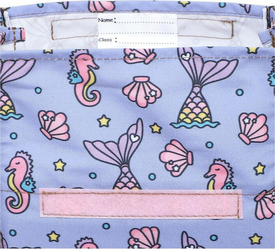 The Lunch Bags Original Junior School Insulated Hand Lunch Bag 5lt Purple 21 x 16 x 19.5cm