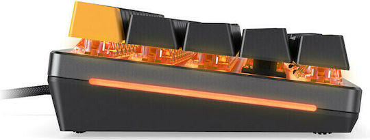Glorious PC Gaming Race Glorious Gmmk 2 Compact Gaming Tastatură Mecanică Tenkeyless cu Glorious Fox comutatoare și iluminare RGB (Engleză US)