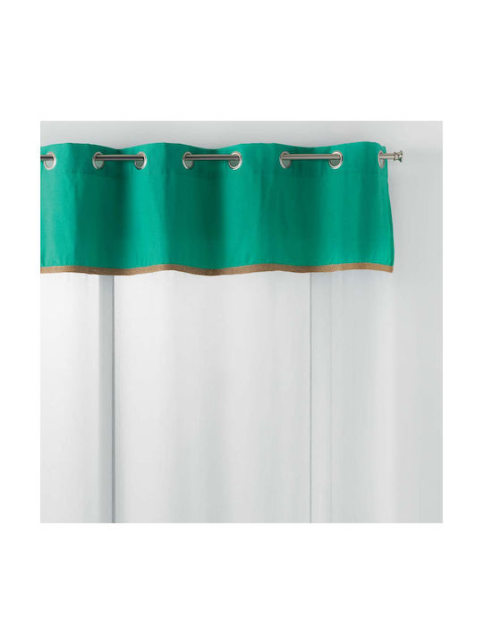 Douceur d'Intérieur Curtain with Grommet L-C Kelonia Vert 140x240cm