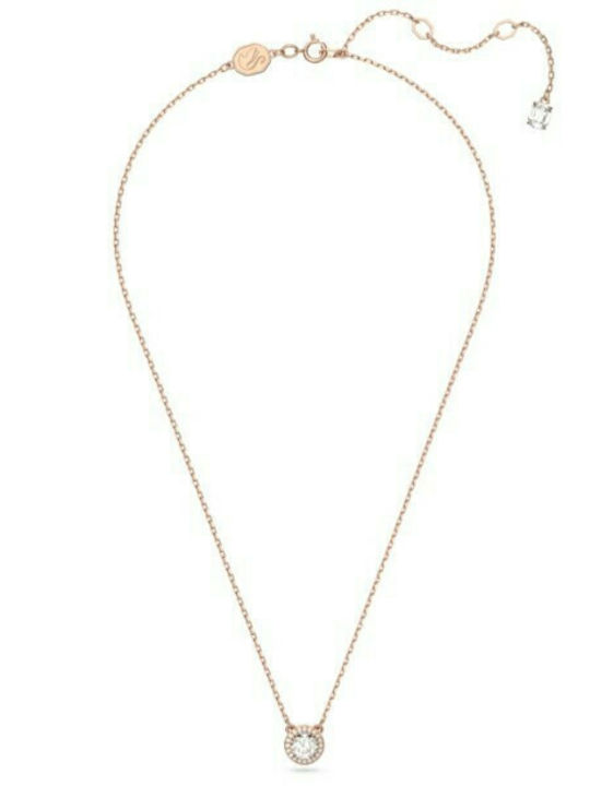 Swarovski Pavé Κολιέ Επιχρυσωμένο με Προσωποποίηση