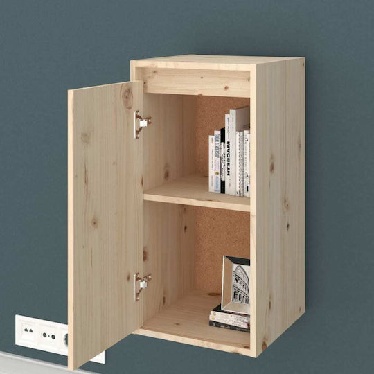 Dulap Pandantiv Pentru Sufragerie Din Lemn Masiv Bej 30x30x60cm