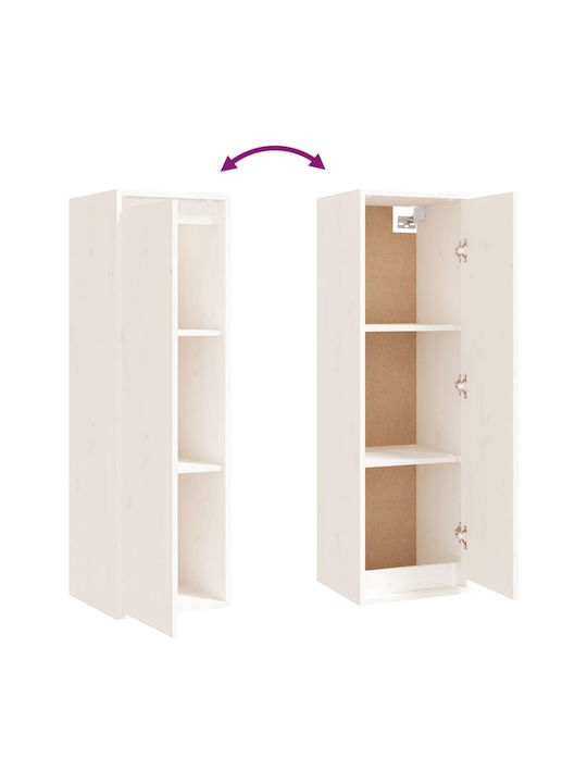 Cabinet Wall White 30x30x100cm