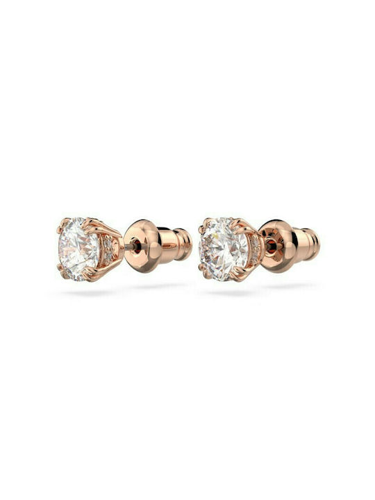 Swarovski Constella Stud Earrings Gold Plated with Stones
