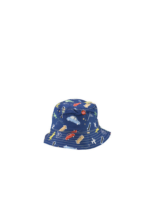 Kids' Hat Bucket Fabric Αυτοκίνητο Blue