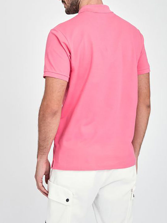 Paul & Shark Men's Short Sleeve Blouse Polo Pink