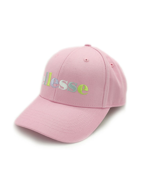 Ellesse Παιδικό Καπέλο Jockey Υφασμάτινο Ροζ