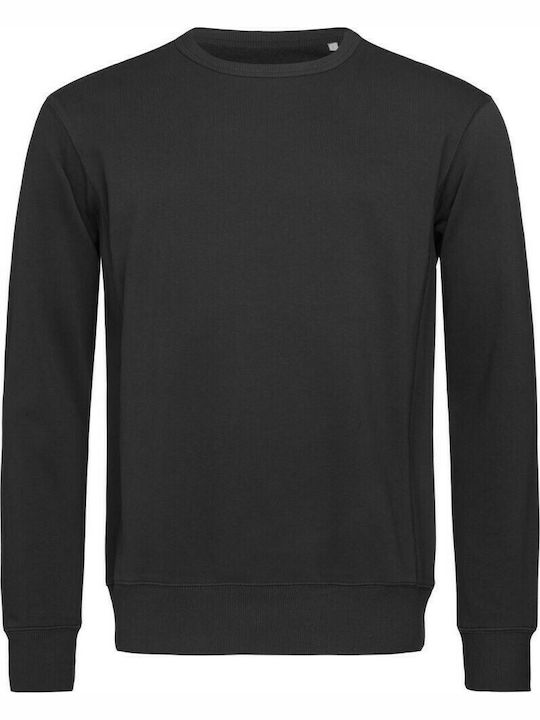 Stedman Men's Long Sleeve Promotional Sweatshirt Black Opal