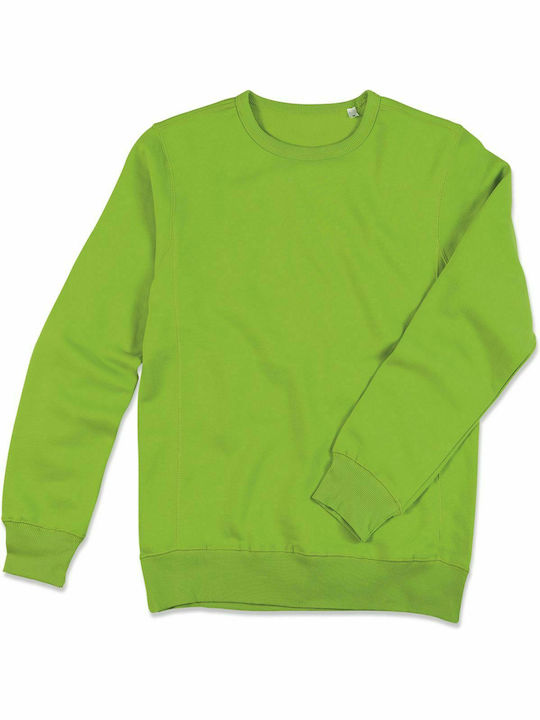 Stedman Men's Long Sleeve Promotional Sweatshirt Kiwi Green