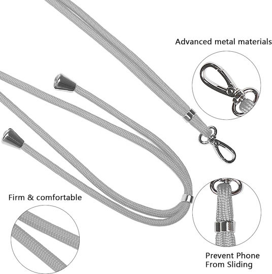 Sonique Lanyard Neck Strap for Mobile Rainbow
