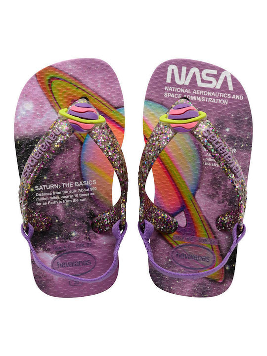 Havaianas Kids' Flip Flops Purple