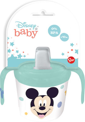 Stor Cool Like Mickey Toddler Plastic Cup 250ml for 10m+ Light Blue 530-