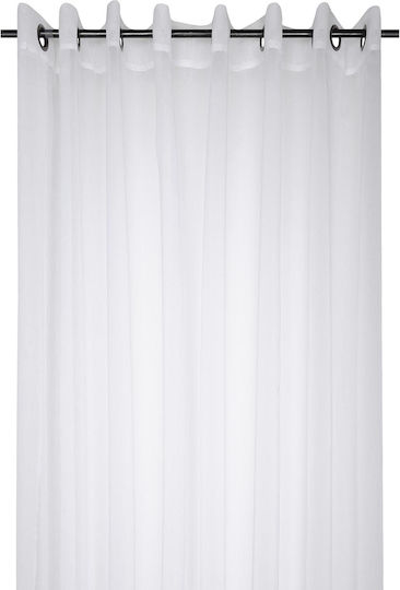 Curtain With Grommets S-F Monna Blanc 300x280cm