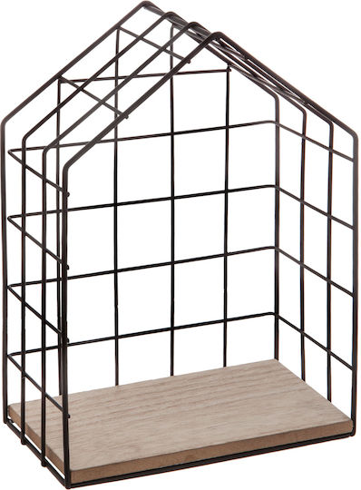 House Wall Shelves 3 Pieces 22.5x11x33.7cm Black House Wall Shelves 3 Pieces 22.5x11x33.7cm Black