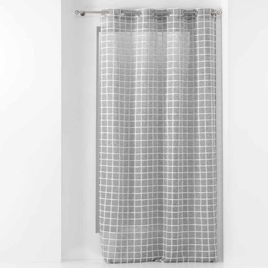 L-C Vorhänge mit Grommets Anthrazit 140x240cm