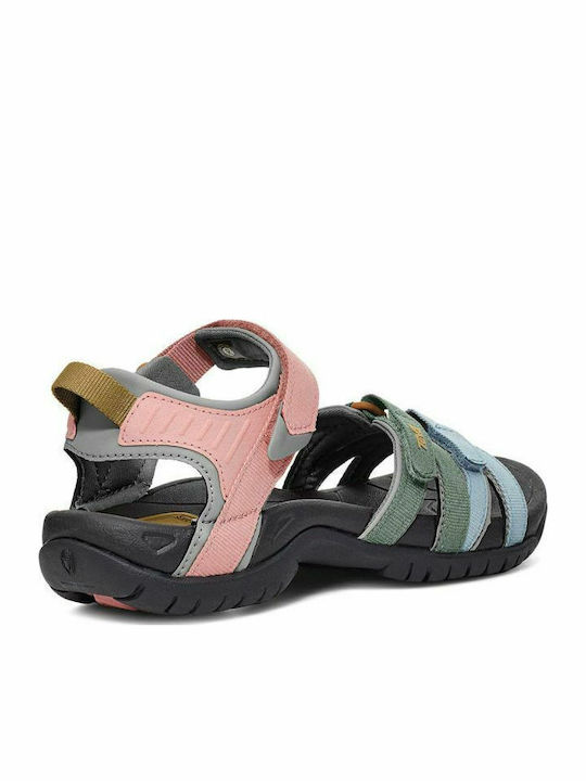 Leder Flache Sandalen für Damen Sportlich