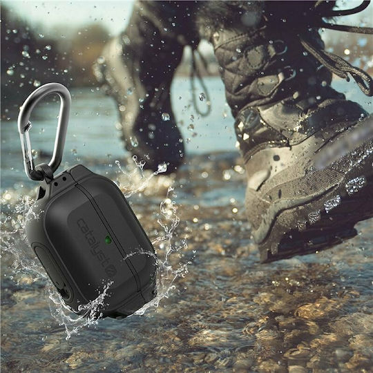 Catalyst Total Protection Husă cu cârlig în culoarea Negru pentru Apple AirPods 3