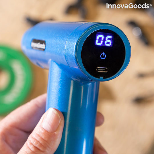 InnovaGoods Relmux Πιστόλι Μασάζ για το Σώμα με Δόνηση Μπλε