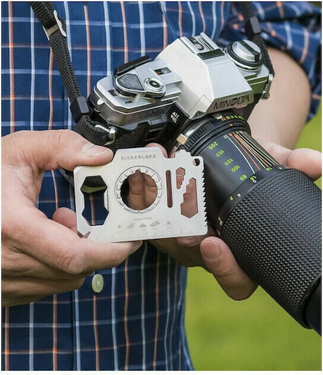 Kikkerland Camera Multi-Tool Κάρτα Πολυεργαλείο