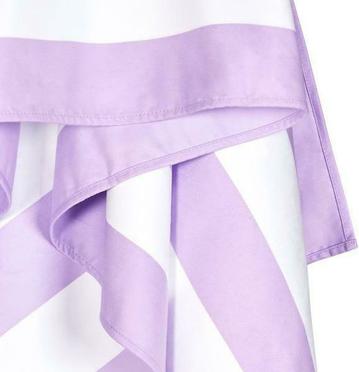 Dock & Bay Microfiber Body Towel Purple 200x90cm