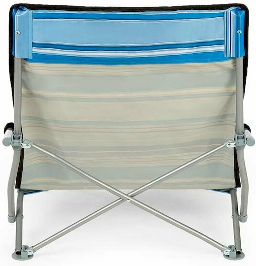 Nils NC3035 Small Chair Beach with High Back Turquoise 57x40x64cm