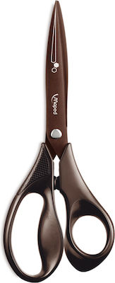 Maped Titanium Expert Scissors 21cm with Metallic Blade Brown