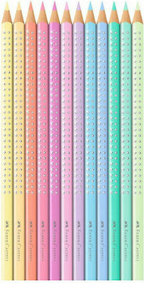 Faber-Castell Sparkle Pastel Pencils Set Case 12pcs