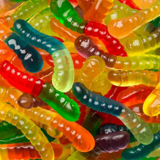 Haribo Jellies Worms 200gr