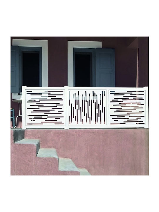 Spalier Garten Nautic aus Kunststoff in Gray Farbe 100x100cm 1Stück