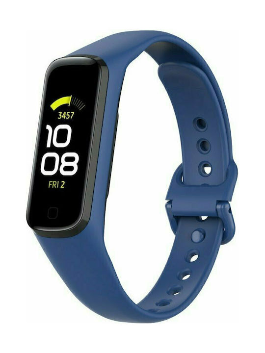 Tech-Protect Smoothband Λουράκι Σιλικόνης Σκούρο Μπλε (Galaxy Fit 2)