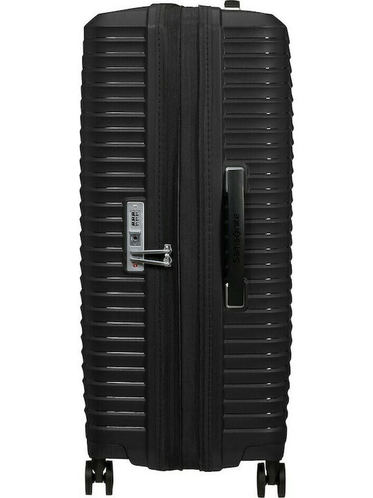 Samsonite Upscape Große Hartschalen Reisekoffer Schwarz mit 4 Rädern Höhe 75cm