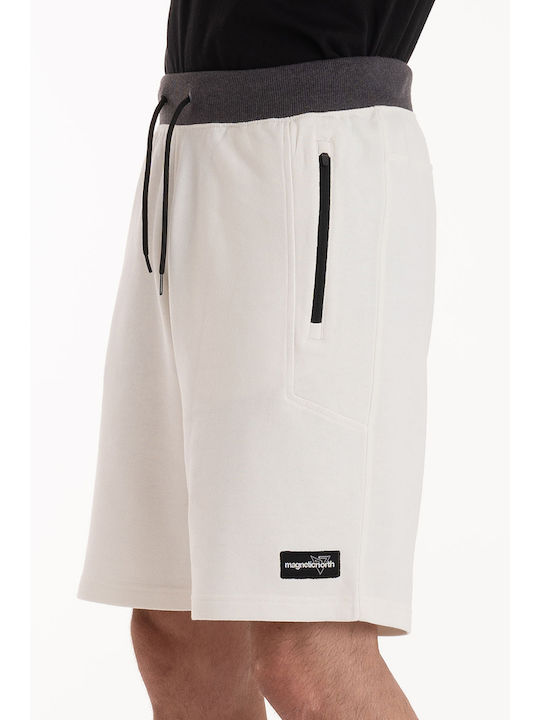 Αθλητική Ανδρική Βερμούδα Off White