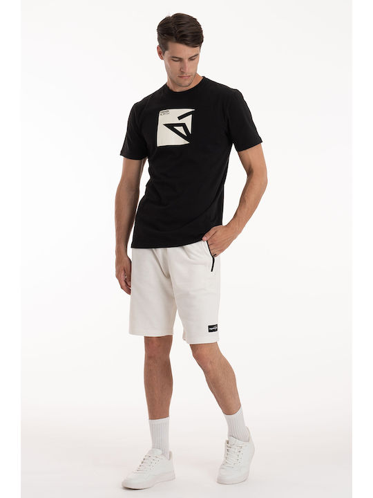 Αθλητική Ανδρική Βερμούδα Off White