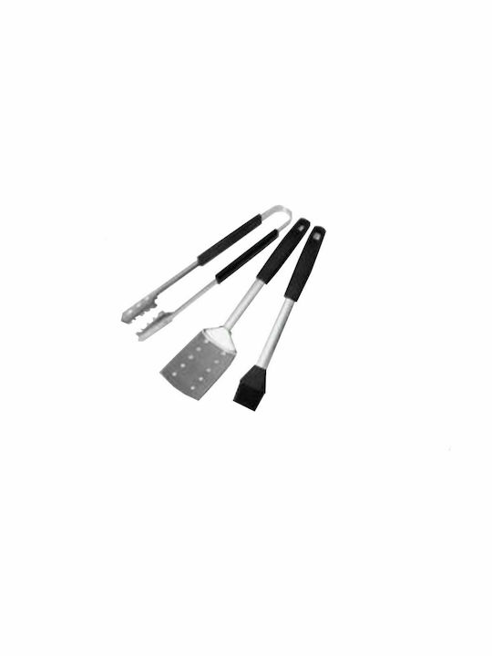 Kaiser Set of 3 BBQ Tools with Basting Brush, Spatula, and Tongs V0221
