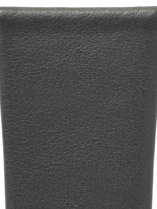 Hirsch Toronto Long Δερμάτινο Λουράκι Γκρι 22mm