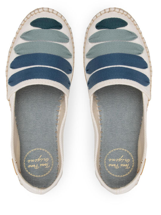 Rose-Cm Women's Fabric Espadrilles White