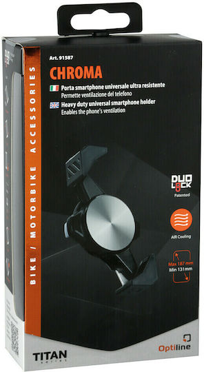 Lampa Titan Series/optiline Βάση Κινητού Μοτοσυκλέτας με Ρυθμιζόμενο Βραχίονα για το Τιμόνι