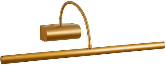 GloboStar Trois Modern Lamp Bathroom with Integrated LED and Natural White Light Copper 60x18cm