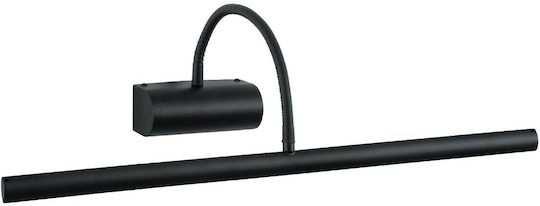 GloboStar Trois Modern Leuchte Badezimmer mit Integrierter LED und Neutralweißes Licht Schwarz 60x18cm