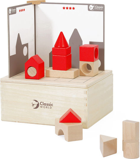 Classic World Space Building Wooden Building Blocks for 3+ Years 41 Pieces