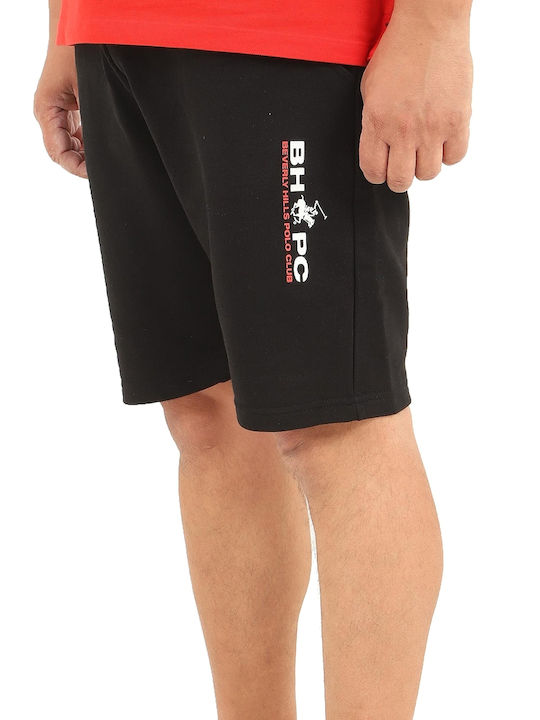 Beverly Hills Polo Club Men's Athletic Shorts Black