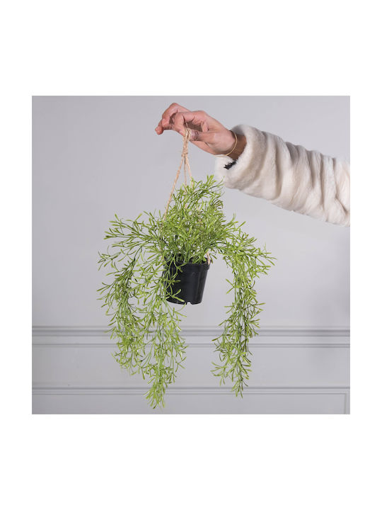 Supergreens Hanging Artificial Plant Σπαράγγι Green 40cm 1pcs