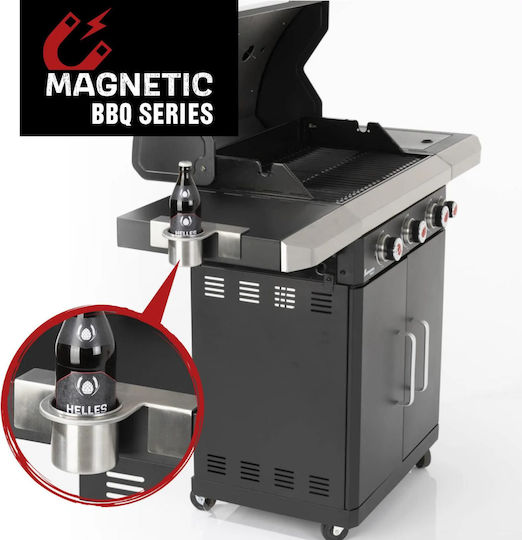 Landmann Accesorii pentru Grătare Suport magnetic pentru sticle din oțel inoxidabil