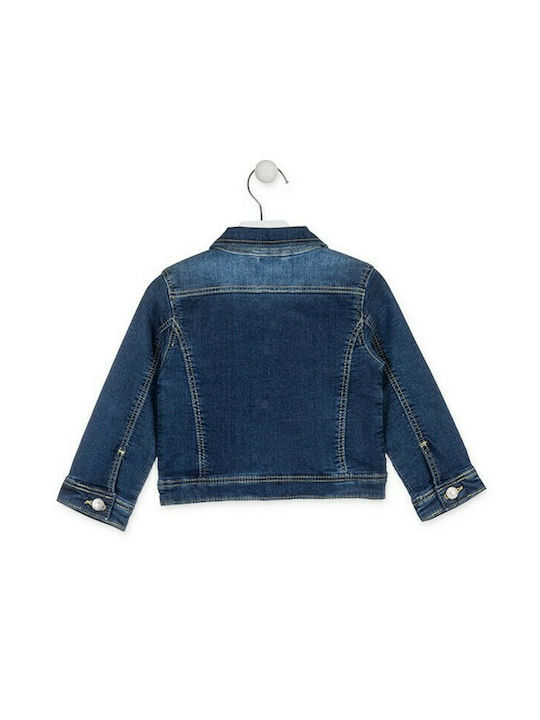 Losan Kinderjeansjacke Kurz Blau