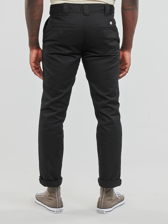 Trousers Chino in Slim Fit Black